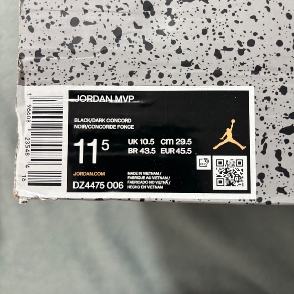 Jordan MVP 678 Raptors, Size 11.5 Men's - Picture 12 of 16